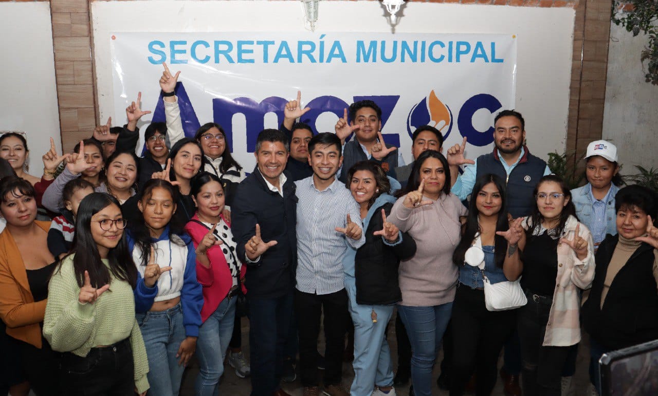 Eduardo Rivera se reúne con ciudadanos en Amozoc para conocer sus necesidades y armar proyecto