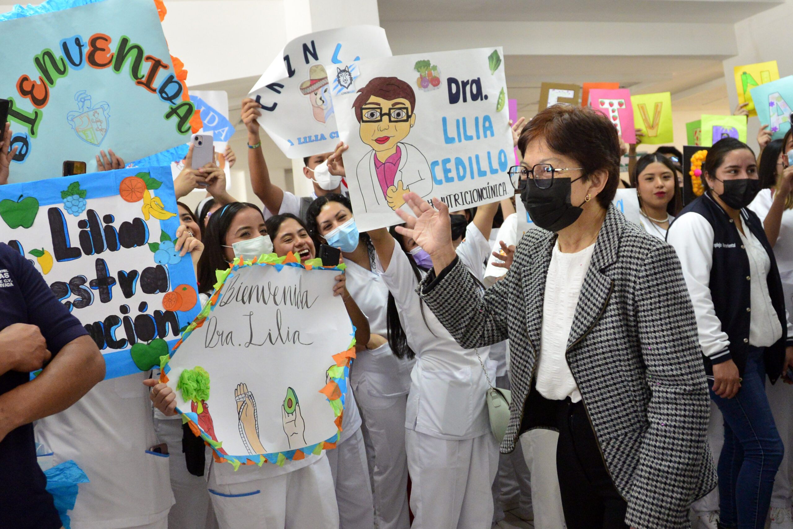 La Rectora María Lilia Cedillo inauguró obras educativas en el Complejo Regional Nororiental