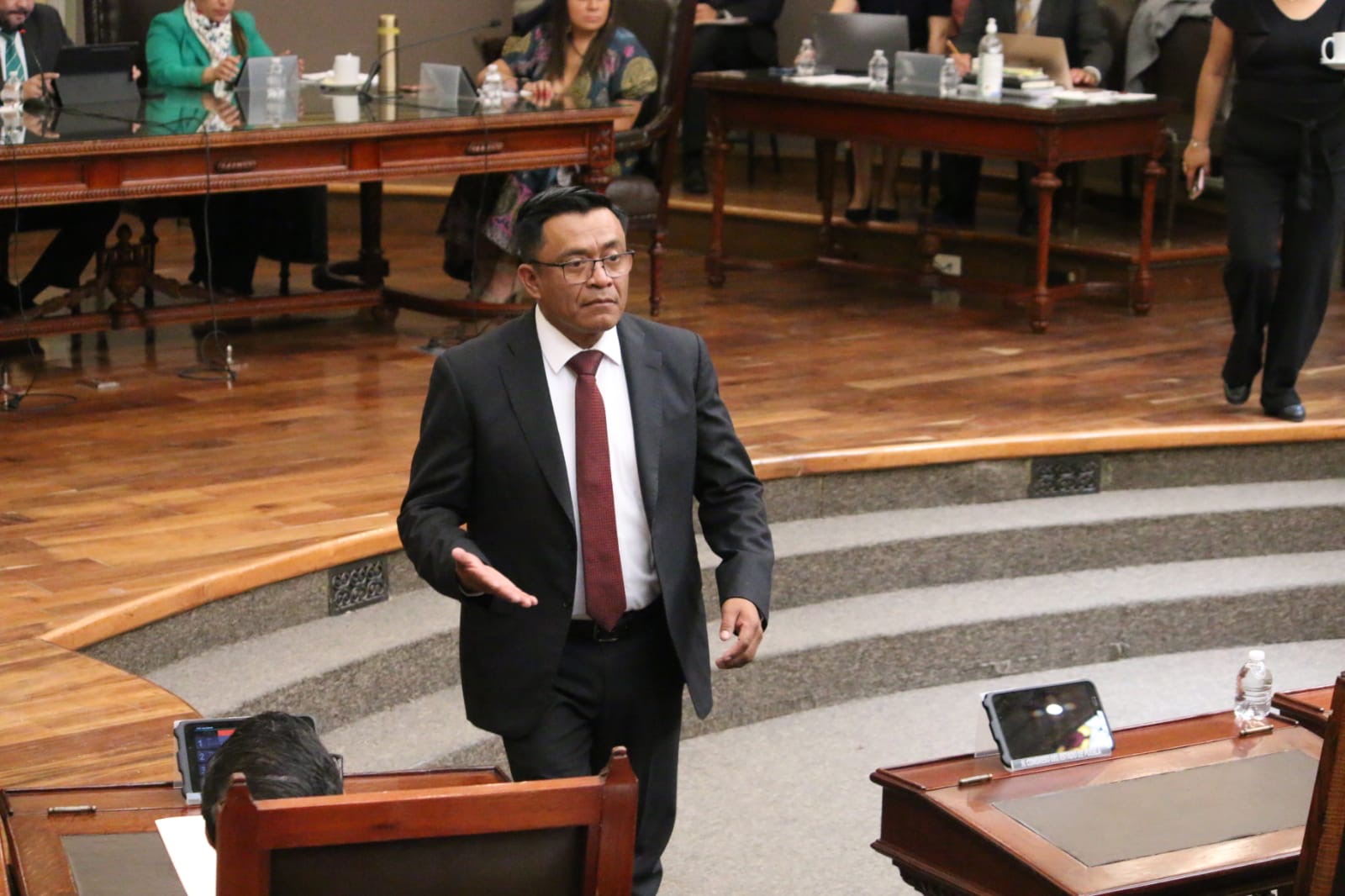 Designan a Edgar Garmendia presidente del Congreso