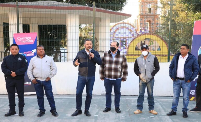 Arranca rehabilitación en parque de Azumiatla