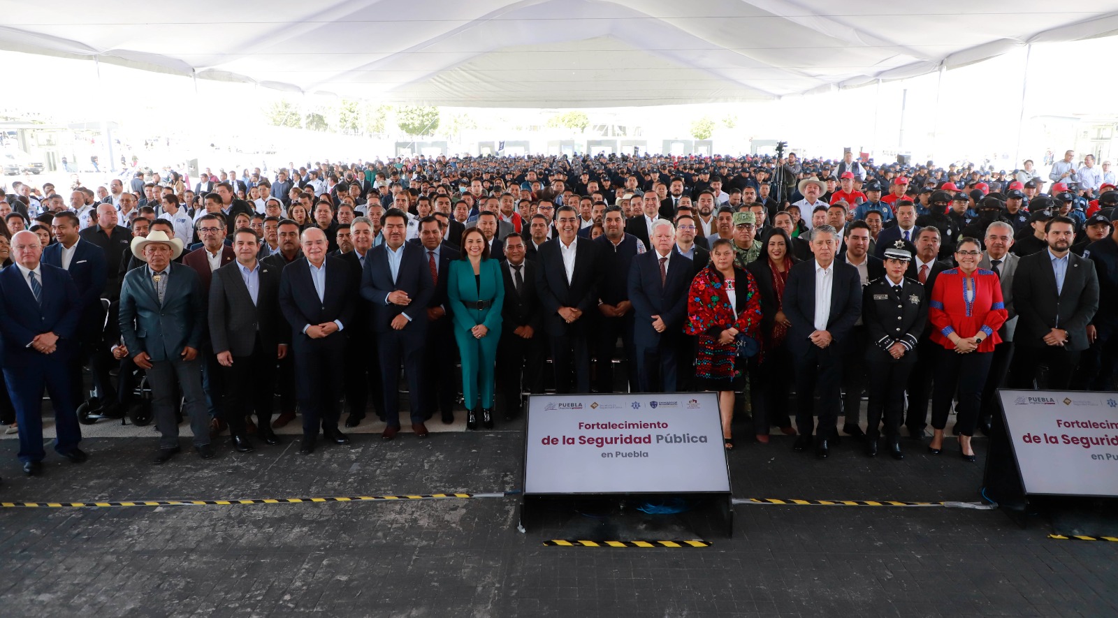 Consolida gobierno de Sergio Salomón a Puebla como un estado seguro