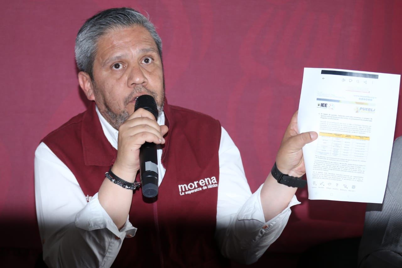 Denunciará Morena a Eduardo Rivera por uso indebido de encuestas