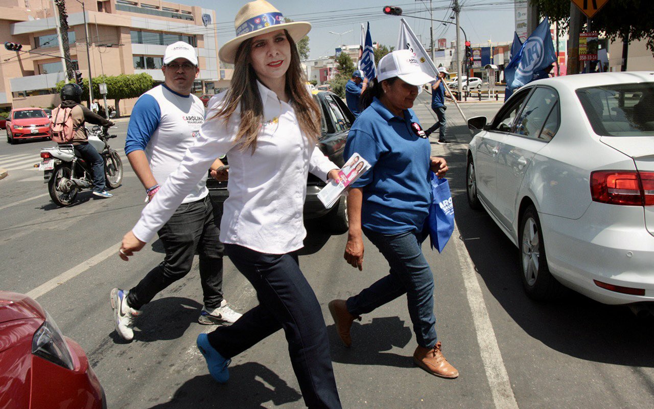 Carolina Beauregard ya cuenta con protección de GN para recorridos de campaña 