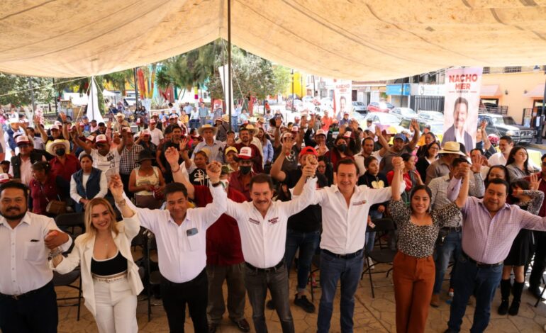 Unidos lograremos el triunfo de Claudia Sheinbaum: Nacho Mier