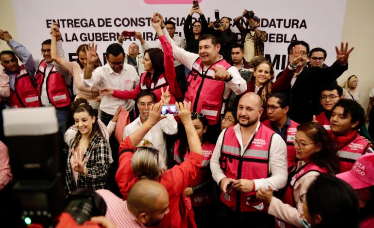 Reconoce Fuerza por México a Armenta como candidato a la gubernatura