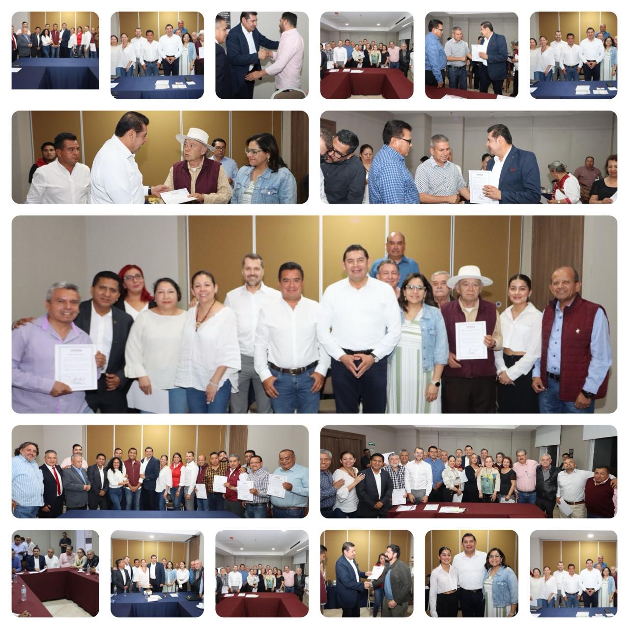 Armenta se reúne con morenistas en Xicotepec, Huauchinango y Huejotzingo