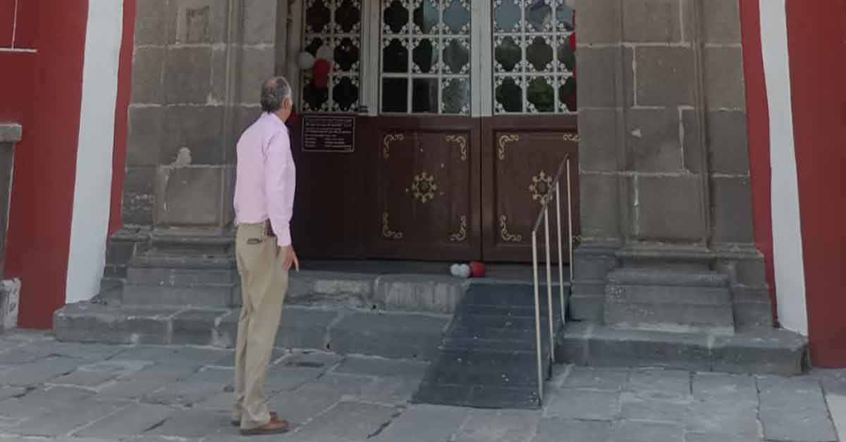 Cuidan seguridad en templos durante Semana Santa
