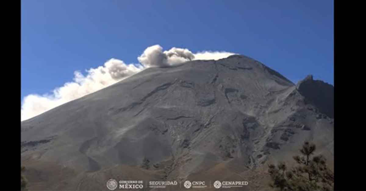 Semáforo volcánico se mantiene en Fase Dos: CENAPRED