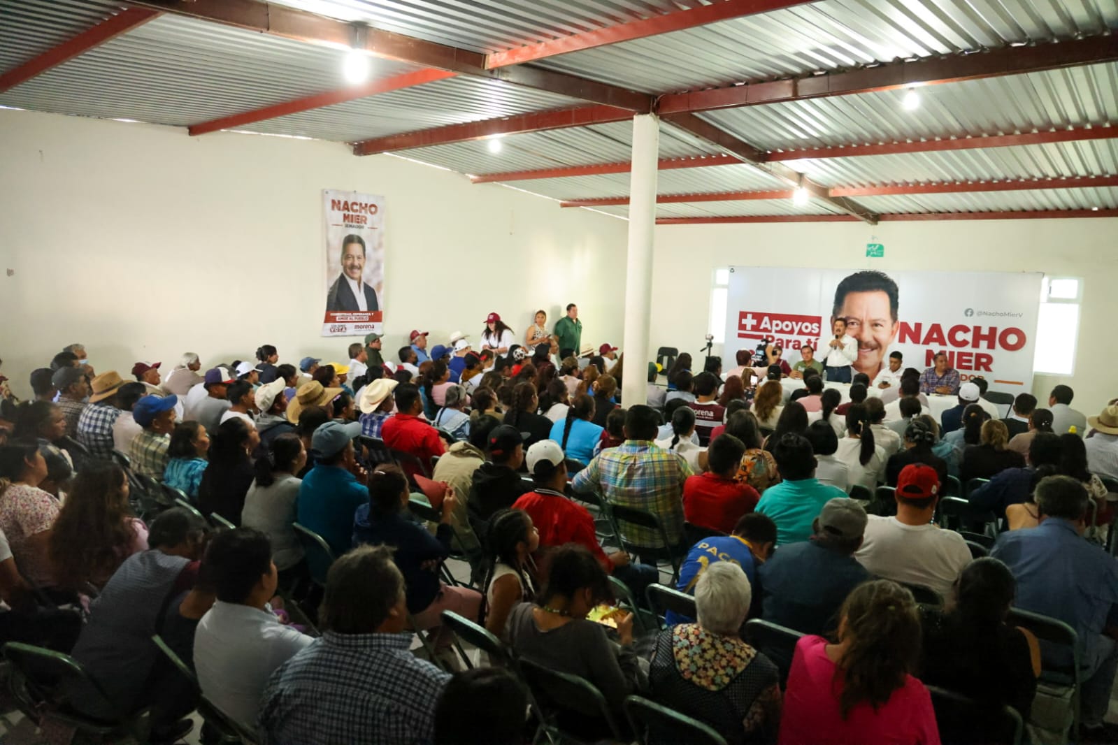 Nacho Mier llama a votar todo Morena en Puebla
