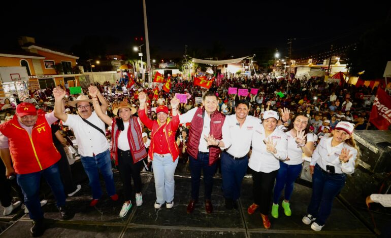 Armenta reafirma sus compromisos en Seguridad y desarrollo comunitario en Cuautlancingo