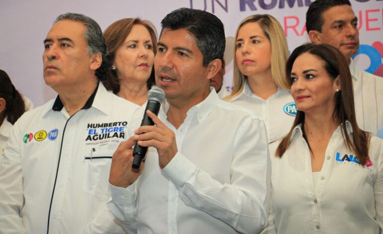 Promete Eduardo Rivera seguridad para el estado