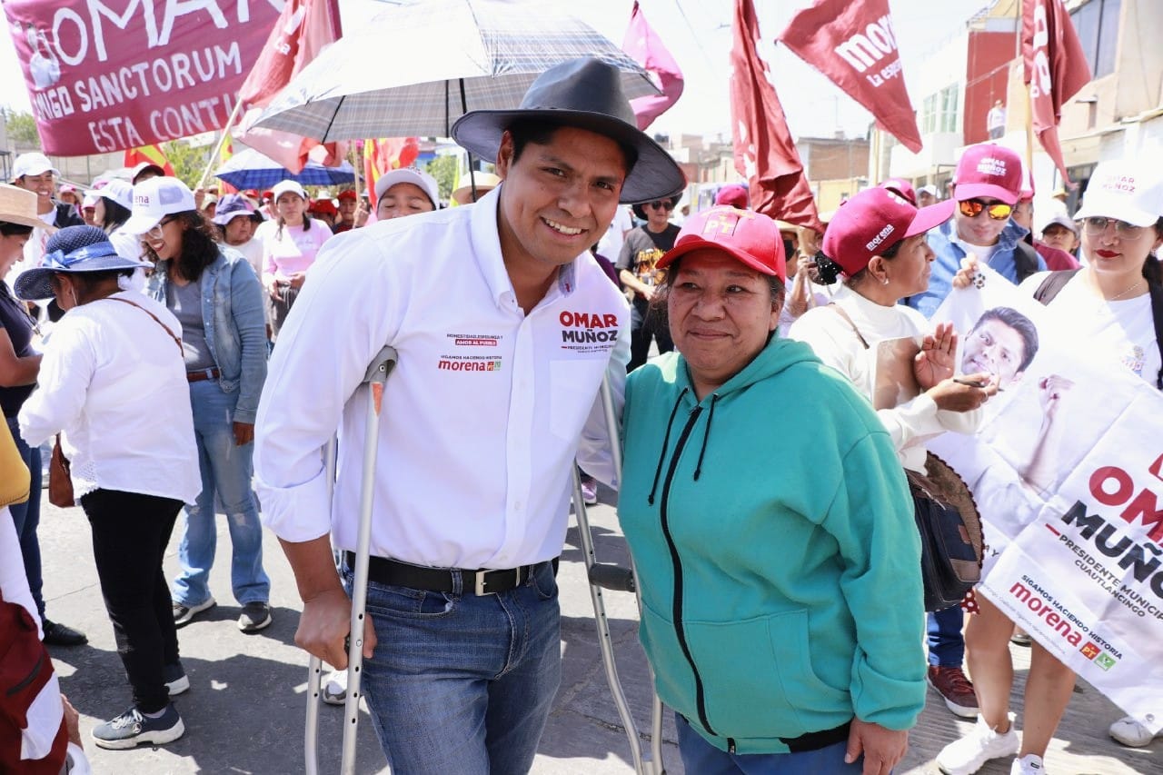 Acusa Omar Muñoz al PRIAN de dejar crecer la inseguridad en Cuautlancingo