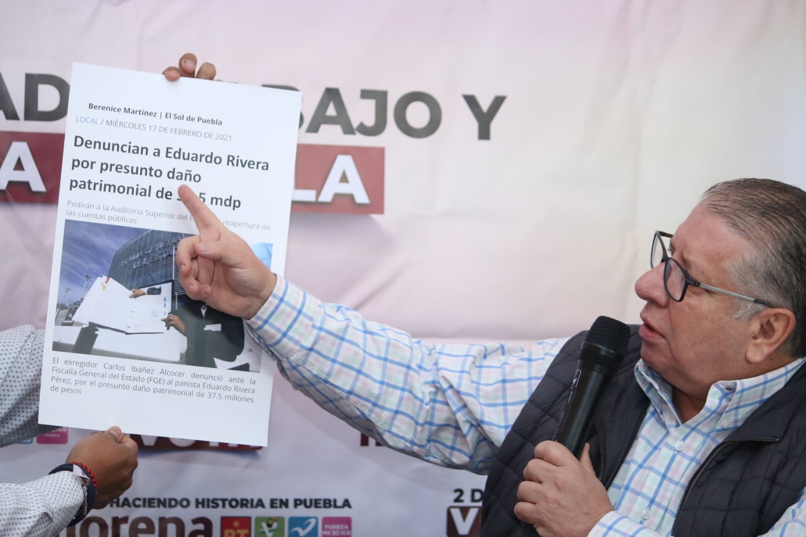 Exige Enrique Doger a Lalo Rivera aclarar 25 mdp de primera gestión