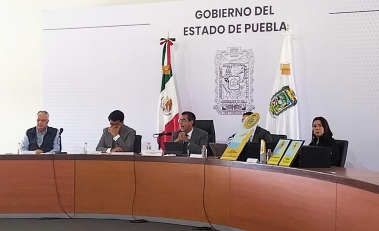 Sergio Salomón defiende obras de las críticas de candidatos opositores