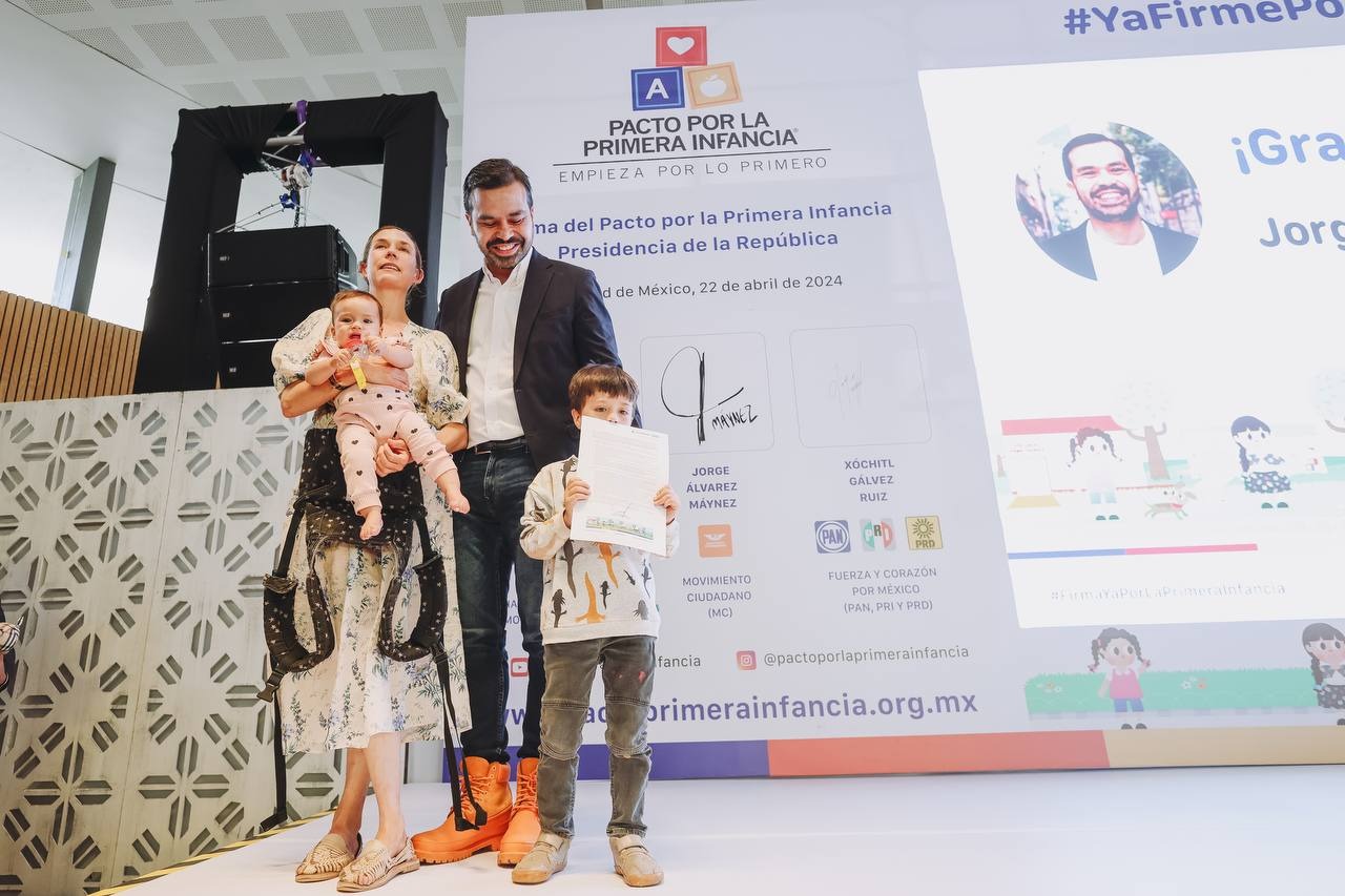 Firman candidatos presidenciales Pacto por la Primera Infancia