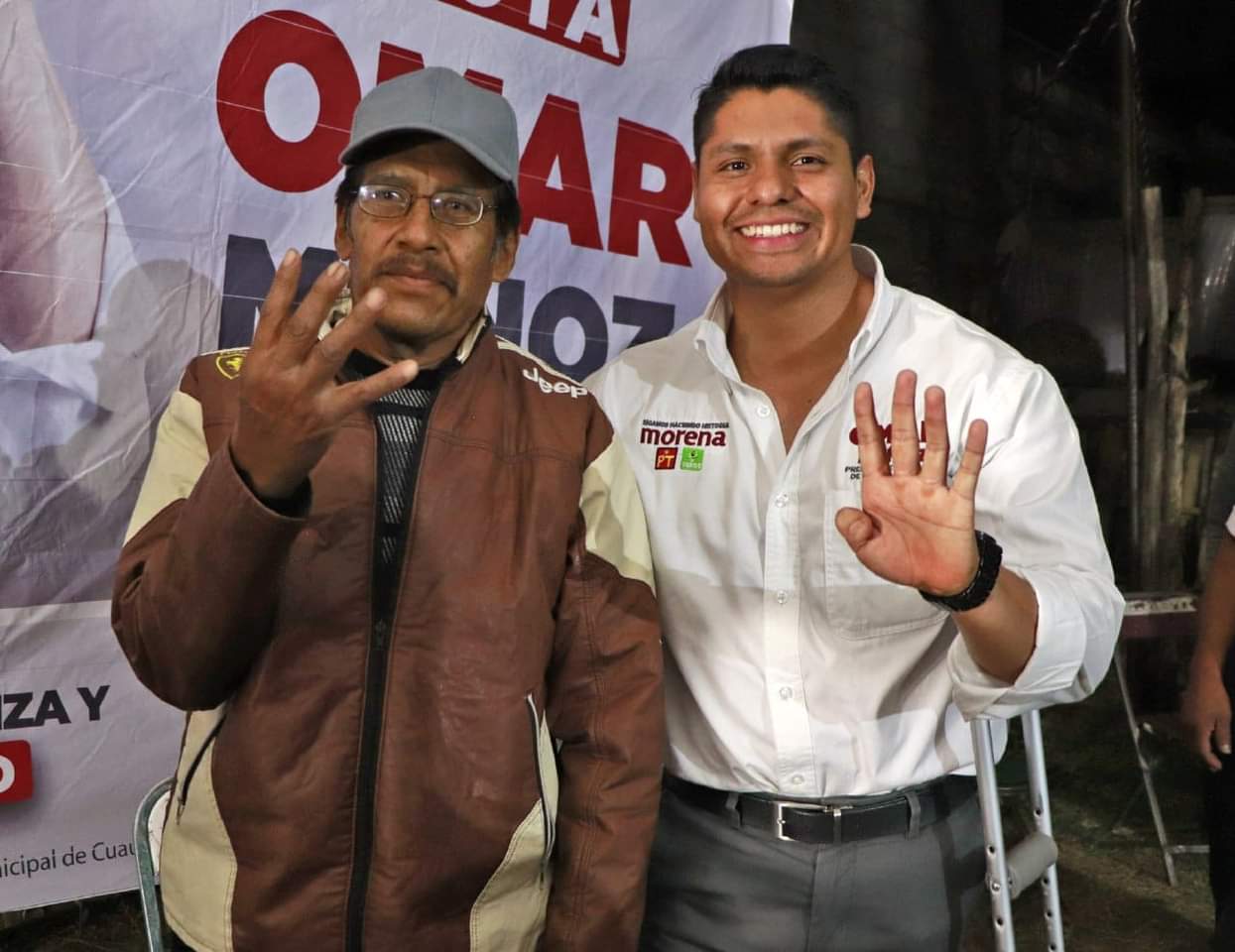 Propone Omar Muñoz dignificar calles y servicios públicos en Cuautlancingo
