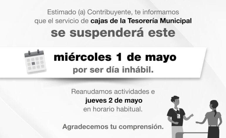 Suspenderán servicio de recaudación del Ayuntamiento de Puebla