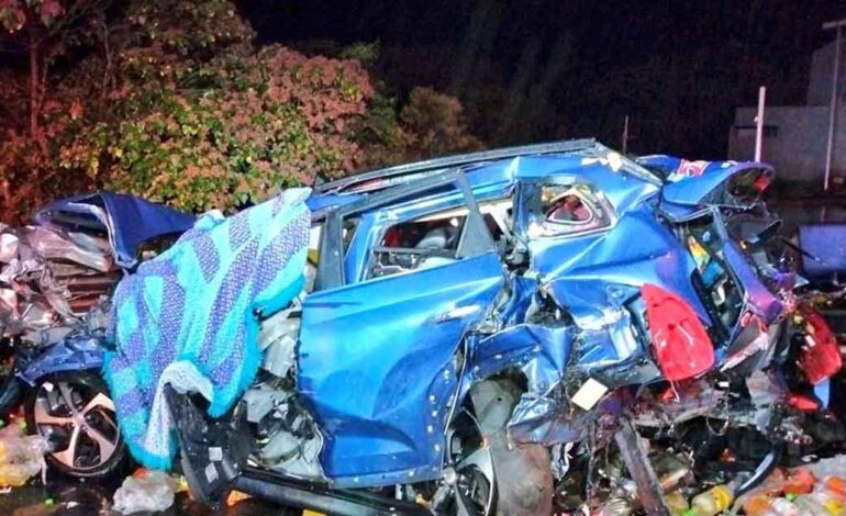 Van seis muertos por accidente en la México-Tuxpan