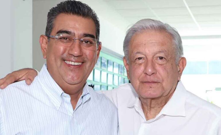Reconoce Sergio Salomón visita de López Obrador a Puebla
