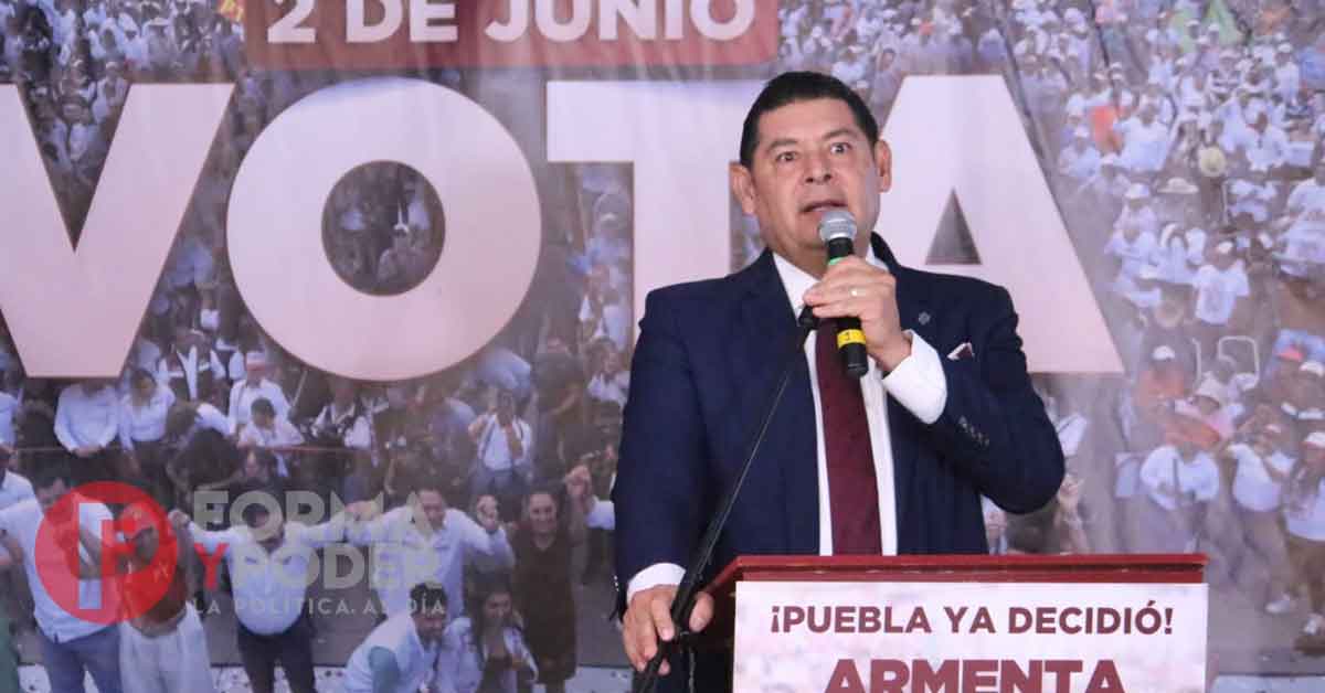 «Ya perdió» dice Armenta a Eduardo Rivera, por acusarlo de quererse robar la elección