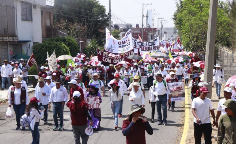 Juntos regeneremos la política en Cuautlancingo: Omar Muñoz