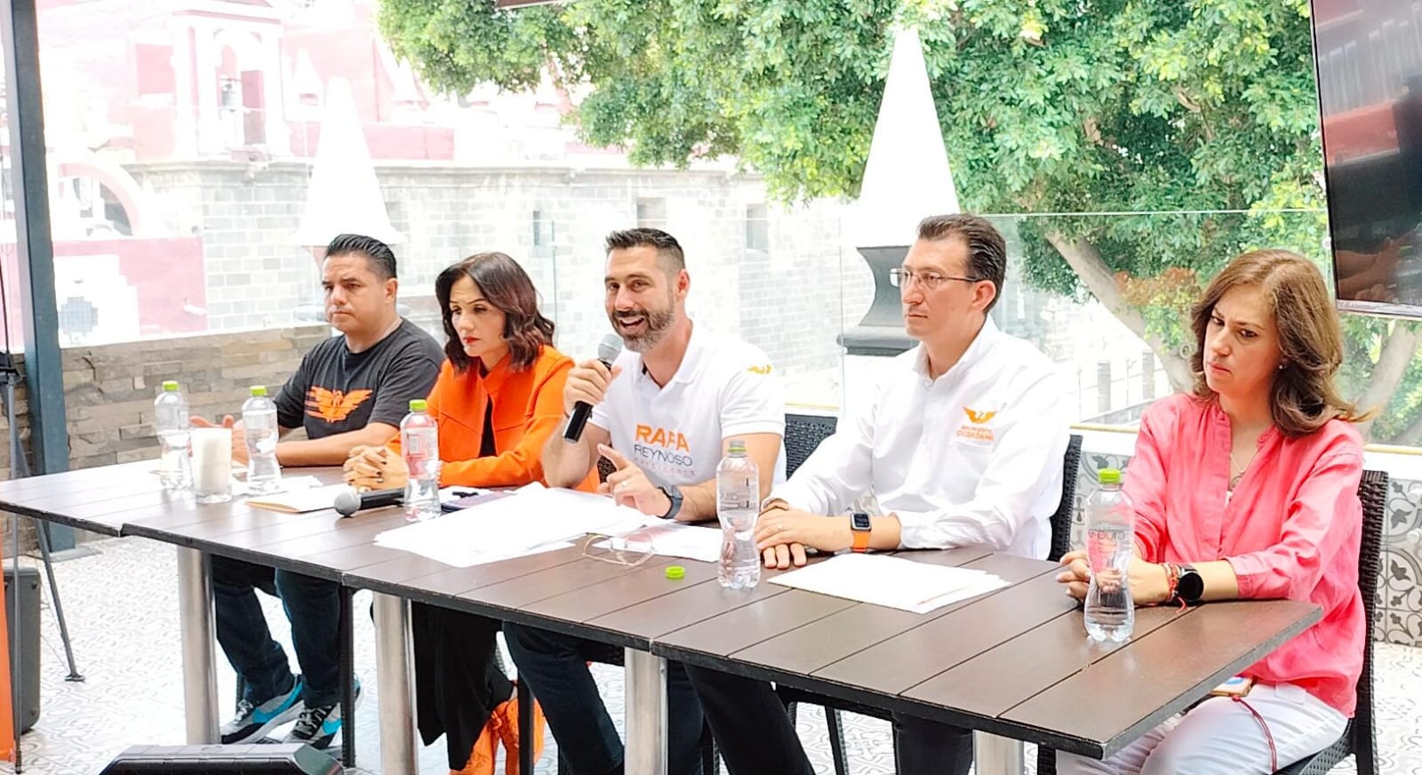 Rafa Reynoso acusa a Antorcha Campesina de meterse en proceso electoral en Ocoyucan