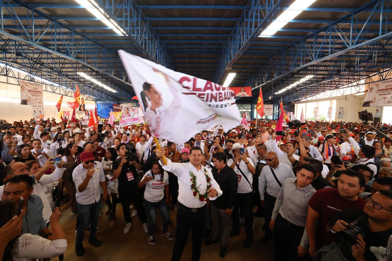 Las mujeres en Atlixco impulsan la transformación: Armenta