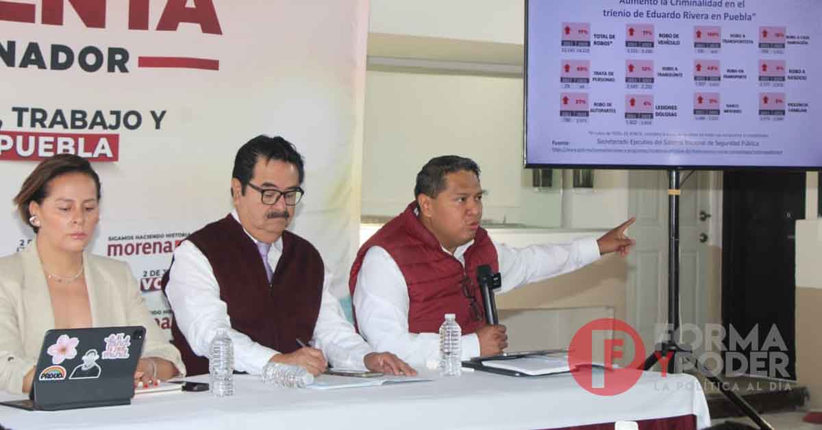 Eduardo Rivera miente a la ciudadanía, acusan voceros de Armenta