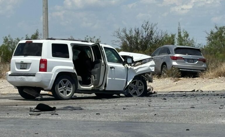 Choca equipo de Sheinbaum en carretera de Monclova; hay un muerto