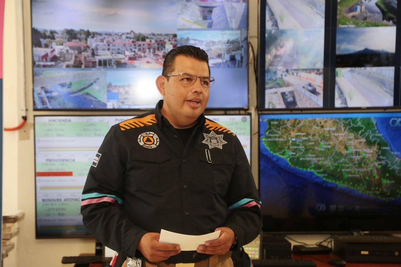 Mantiene Ayuntamiento de Puebla monitoreo por temporada de lluvias y ciclones