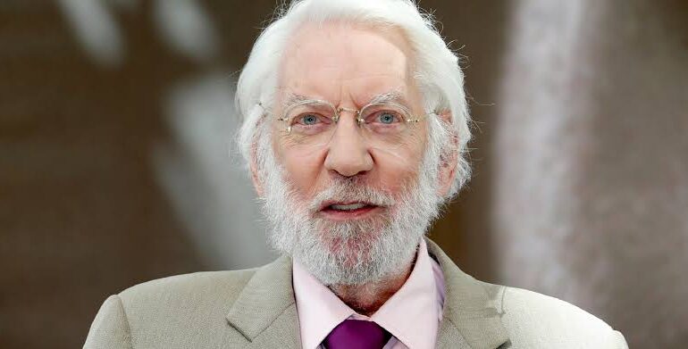 Muere el legendario actor Donald Sutherland a sus 88 años