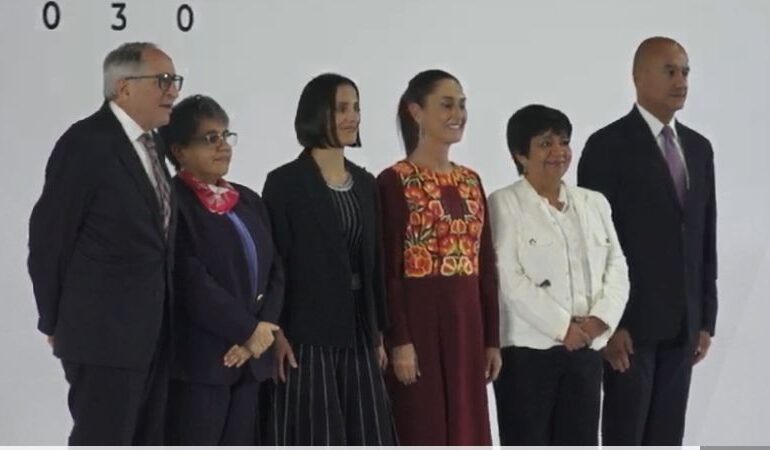 Presenta Sheinbaum nuevos nombramientos para su gabinete