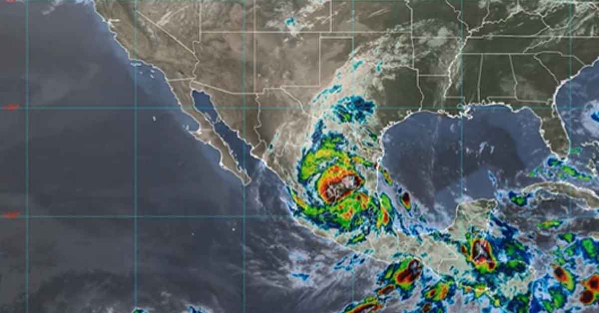 Alberto tocó tierra a las 04:30 de la mañana en Ciudad Madero, Tamaulipas
