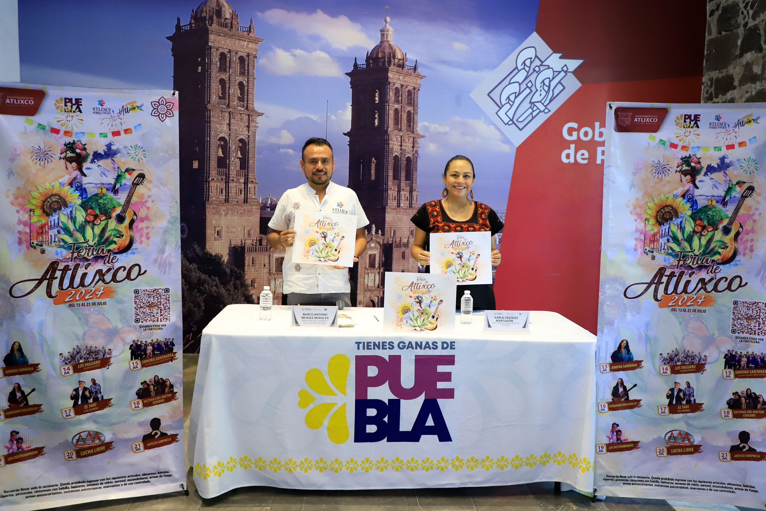 Invitan gobierno estatal y ayuntamiento a Feria de Atlixco 2024