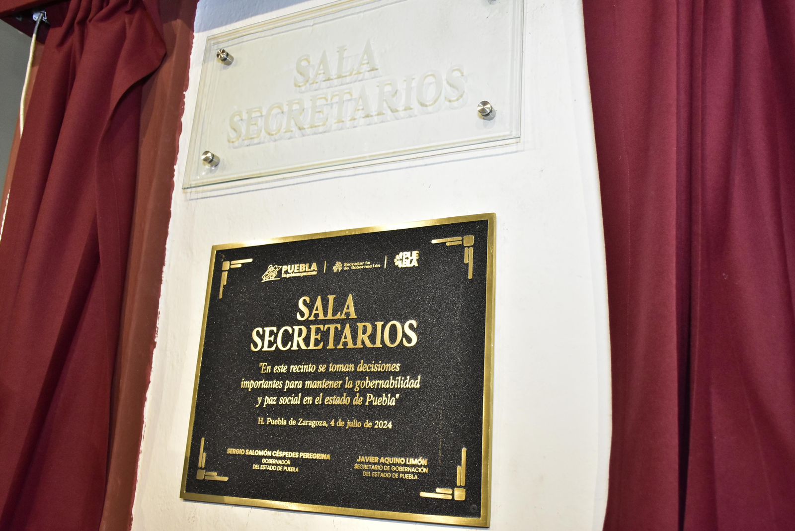 Gobierno estatal inaugura «Sala Secretarios” en Casa Aguayo