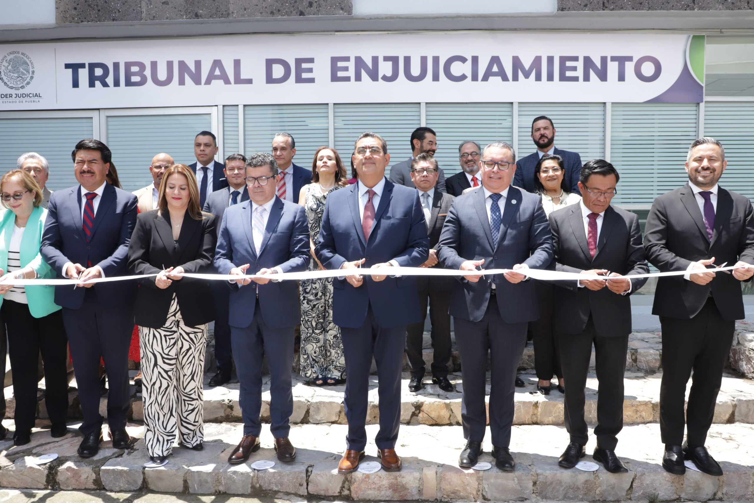 Inaugura Sergio Salomón Tribunal de Enjuiciamiento; mantendrá el orden social