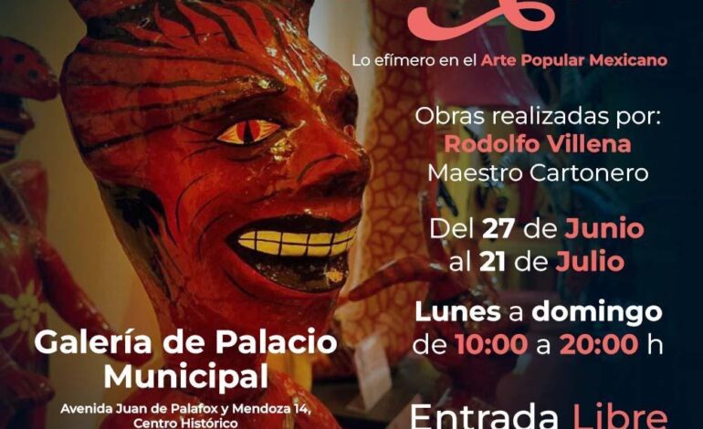 Presenta Ayuntamiento actividades culturales de fin de semana