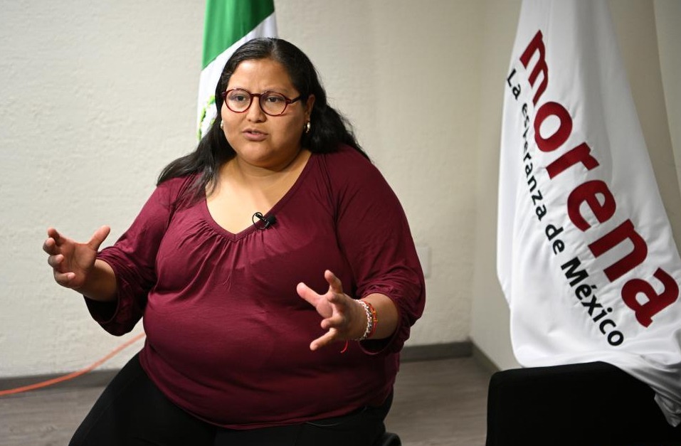 Citlalli Hernández descarta buscar la dirigencia de Morena