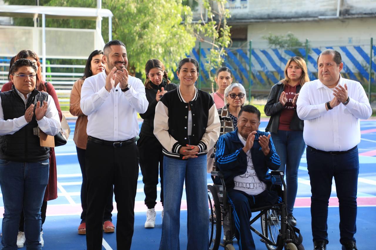 Rehabilita ayuntamiento de Puebla “Los Pinos”