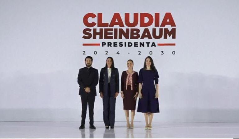 Nombra Sheinbaum a titulares de Turismo, Cultura y Trabajo