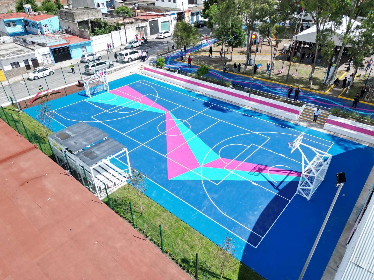 Entrega Ayuntamiento de Puebla parque en la Romero Vargas