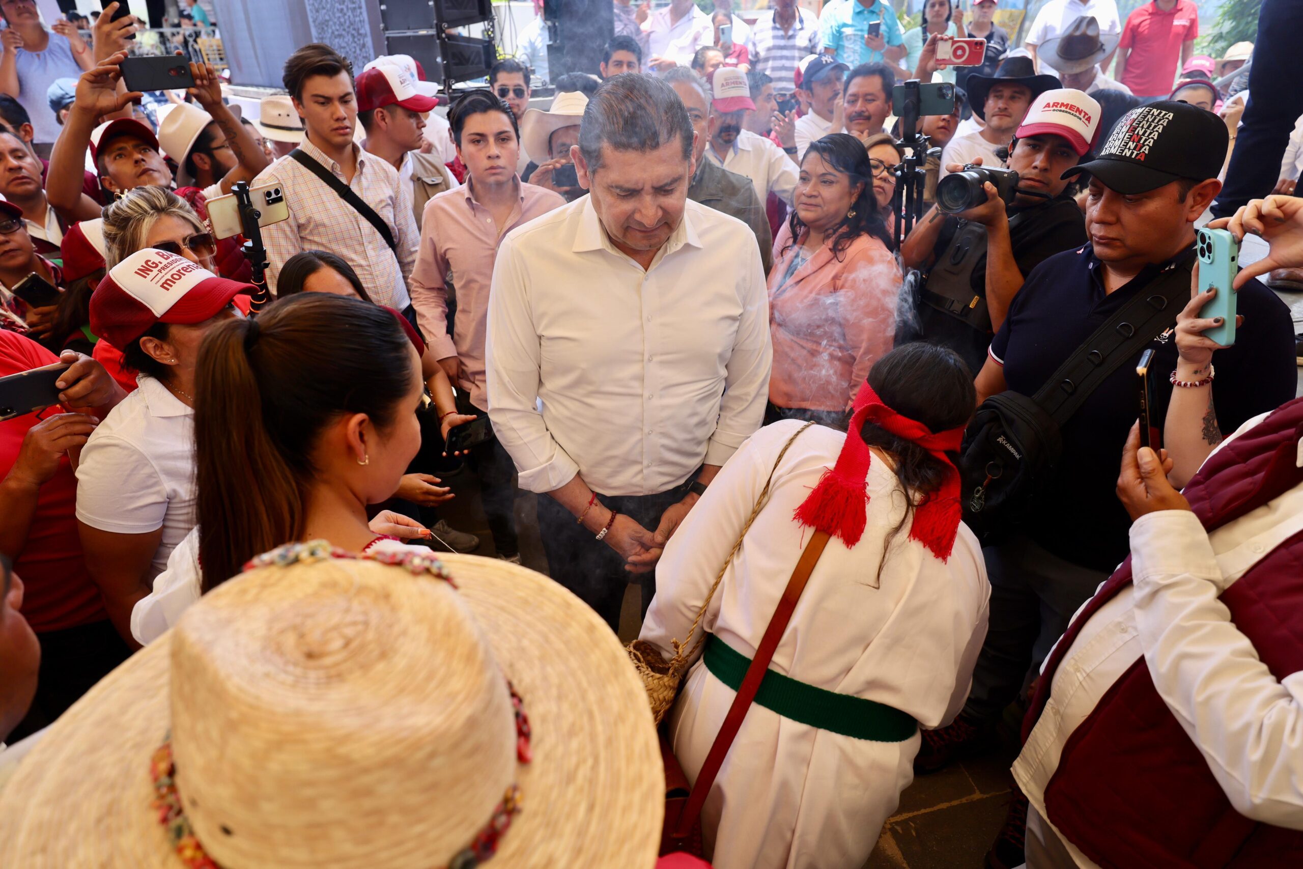 Reafirma Alejandro Armenta compromiso con los pueblos originarios