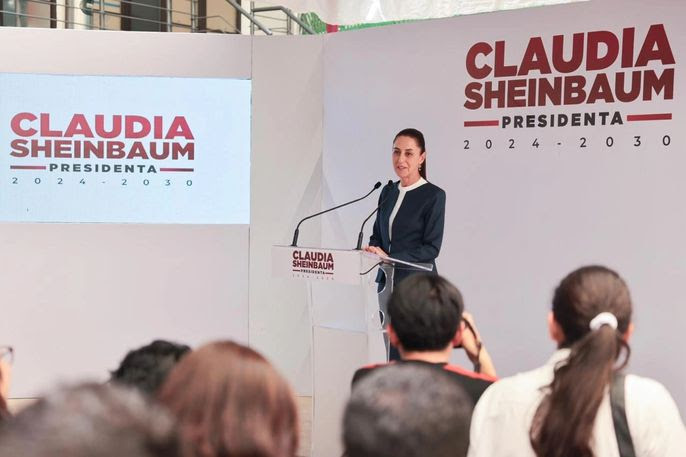 Propone Sheinbaum tres mil kilómetros de tren de pasajeros al norte del país