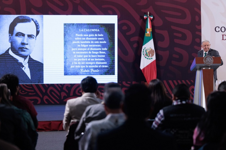 Insiste AMLO en financiamiento de EE.UU. a Mexicanos contra la Corrupción