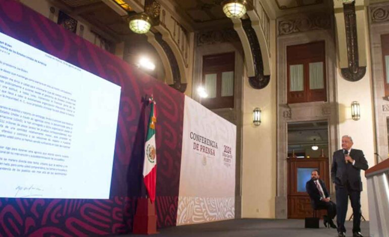 AMLO expone a Joseph Biden por presuntamente financiar a Mexicanos contra la Corrupción