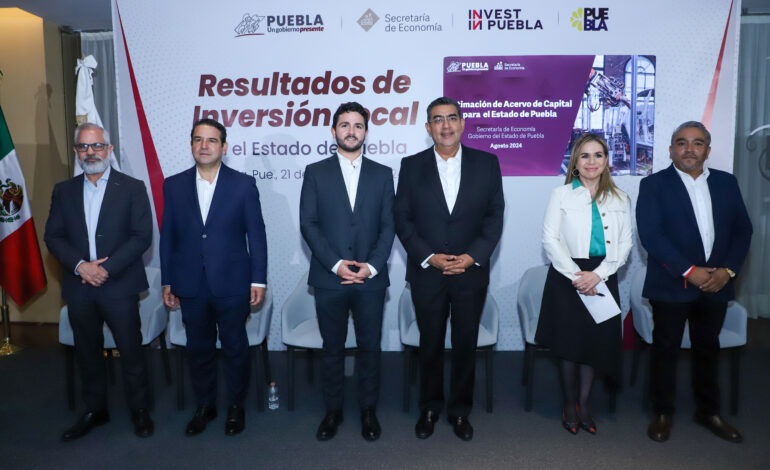 Destaca Puebla entre estados líderes con mayor crecimiento económico