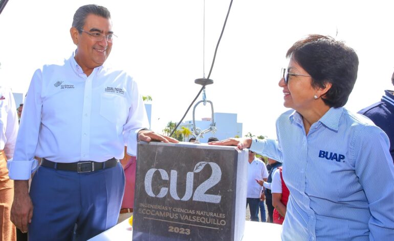 Sergio Salomón festeja inauguración de CU2