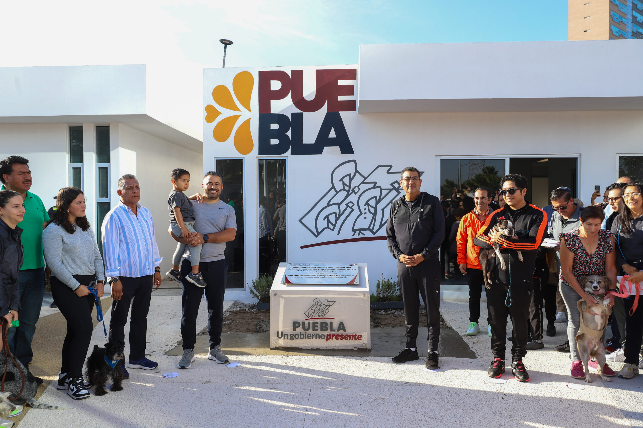 Inaugura Sergio Salomón obras en el Ecoparque Metropolitano