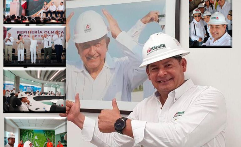 Continuaremos con la aplicación de una economía social como en la Refinería Olmeca: Armenta