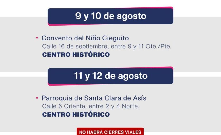 Supervisarán festejos del “Niño Cieguito”